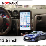 13.6-Inch Android 14 Head Unit for Nissan GTR 2011–2017 Android Head Unit Aotsr 4GB 64GB Eight Core