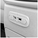 For Leapmotor B10 B01 Lafa5 Car Rear USB Charging Port Cover Scratch-resistant Protector Interior Accessories Car Rear USB Ch