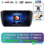 2K QLED Android Head Unit with CarPlay for SEAT Ibiza 2008–2015