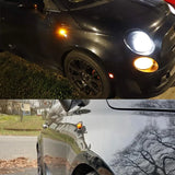 Dynamic Amber Side Markers For Fiat 500 2007-2019 Car Interior Accessory iJDM