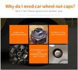 Wheel Bolt Caps Silicone for Smart 453 Car Interior Accessory GMUNI