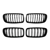 For BMW 3 Series Sedan Touring Long-wheelbase Sedan F30 F31 F35 13-19 Car Front Grille Single Double Line Front Bumper Access