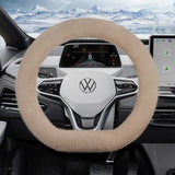 Warm Plush Steering Wheel Cover for Volkswagen Models
