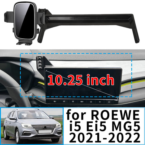 Clip-On Wireless Phone Holder for MG5 and ROEWE i5 2021–2022 Car Phone Holder CATUSIKI
