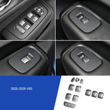 Window Switch Sticker for Volvo S90 XC60 V90CC Car Interior Accessory LINGLUYANG v60 2020-2025