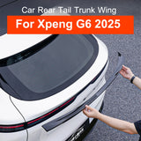 Xpeng G6 2025 Car Rear Tail Trunk Wing Spoiler Middle Wing Exterior Accessories Exterior Accessories OEM