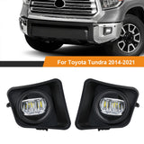 LED Fog Light Kit with DRL for Toyota Tundra 2014-2021 Car Interior Accessory MAGIC COLORM