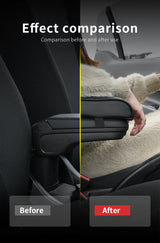 Leather Console Armrest Mat Seat for Smart Fortwo 451 Car Interior Accessory GMUNI