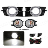 LED Fog Lights High Visibility for Toyota Wish 2009-2012 Car Interior Accessory MAGIC COLORM LED White
