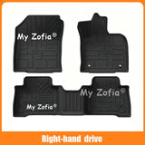 For Toyota RAV4 XA60 2026 2027 Waterproof TPE Car Floor Mats Custom Fit Auto Foot Pads Carpet Interior Modification Accessories