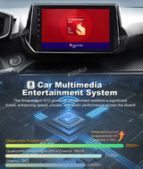 9-inch QLED Android Multimedia Player for Peugeot 208 2019–2022 Android Head Unit RSNAVI