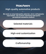 Breathable Leather Carbon Fiber Cover Subaru Car Interior Accessory Hocasen