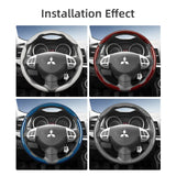 Carbon Fiber Cover for Mitsubishi Triton Car Interior Accessory Hocasen