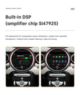 9-inch Android 13 Multimedia GPS Head Unit for Mini Cooper
