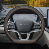 Steering Wheel Cover for BYD Song Plus SEAL U Sealion 6 DMi EV - Anti-slip Breathable Grip Sleeve