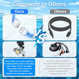 Waterproof Square MP5 Marine Stereo Radio for RV and Boat