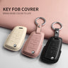 PU Leather Key Case Cover for VW Tiguan T-Cross