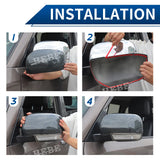 Mirror Housing Cover for Mitsubishi Pajero 07-21 Car Interior Accessory HEBE