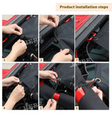 Front Door Heat Insulation Net for Jeep Wrangler JK 2007-2017 Car Interior Accessory HEBE