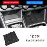 Center Console Wireless Charger for Subaru Forester Car Interior Accessory LINGLUYANG