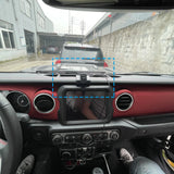 Adjustable GPS Navigation Phone Bracket for Jeep Wrangler 2018–2023 Car Phone Holder CATUSIKI