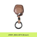 Leather Key Case Cover for Suzuki Jimny JB64 JB74