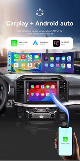 13.3" Android 13 GPS Navigation for Ford F-150 2022–2024