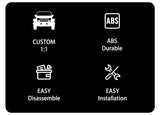 4-Piece Door Side Storage Boxes for Suzuki Jimny Car Interior Accessory GMUNI