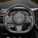 Subaru Anti-Slip Suede Steering Wheel Cover Set