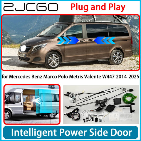 Automatic Electric Power Sliding Door Kit for Mercedes W447 2014-2025 Car Interior Accessory ZJCGO