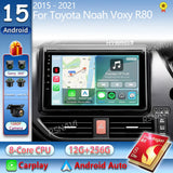 Android 15 Navigation Stereo for Toyota Noah Voxy 2014–2021 Android Head Unit RSNAVI