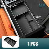For Xpeng XiaoPeng G9 2023 2024 2025 Car Armrest Storage Box Center Console Organizer Container Storage Box ABS Pad Accessories