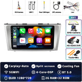 2K QLED Android Head Unit with Wireless CarPlay for Camry XV40