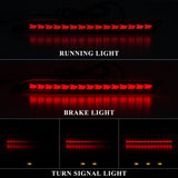 3-in-1 LED Rear Bumper Reflector for Honda Accord 23 LED Ambient Light MAGIC COLORM