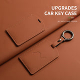 Leather Car Key Case for ONVO Auto Accessories Car Key Accessories OEM