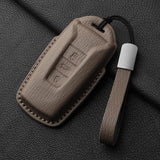 Goatskin car key case for VW Touareg