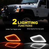 Switchback LED Signal Lights for Jeep Wrangler TJ