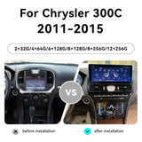 Dual Screen Android Multimedia Player for Chrysler 300C 2011–2015 Android Head Unit Aotsr