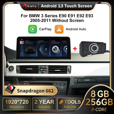Android 13 Multimedia Navigation Screen for BMW 3 Series 2005-2011 Android Head Unit wincago