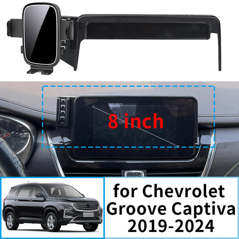 Smart Wireless Fast Charging Phone Holder for Chevrolet Groove Car Phone Holder CATUSIKI