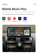 12.3 Inch Multimedia Linux Screen for BMW 1-4 Series