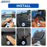 Rear Window Armor Rack for Jimny 2007 Car Interior Accessory HEBE