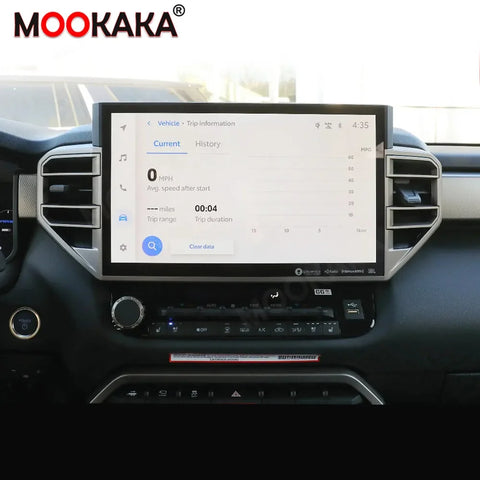 13.6 Inch Android 13 Multimedia Head Unit for Toyota Tundra Android Head Unit Aotsr