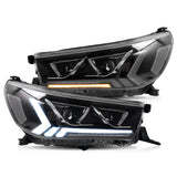 Dual Beam Projector Headlights for Hilux 2015-2020