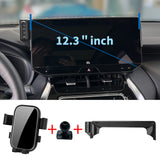 Smart Wireless Charging Phone Holder for Toyota Harrier 2021–2024