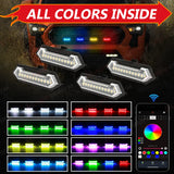 APP Control RGB Grille Light for Toyota Tacoma 2025 LED Ambient Light MAGIC COLORM