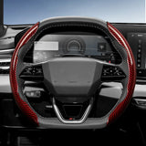 Universal D-Shaped Carbon Fiber Steering Wheel Wr