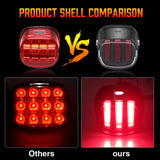 Motorcycle LED Integrated Rear Lamp For Harley Dyna Sportster Touring Softail 12v Tail Brake Sport Lamp Turn Signals Taillights