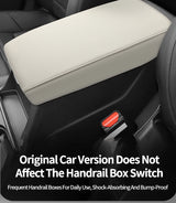 Suede Leather Armrest Cover for Honda CR-V 2023