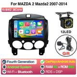 Android 13.0 Head Unit GPS for Mazda 2 2007-2014